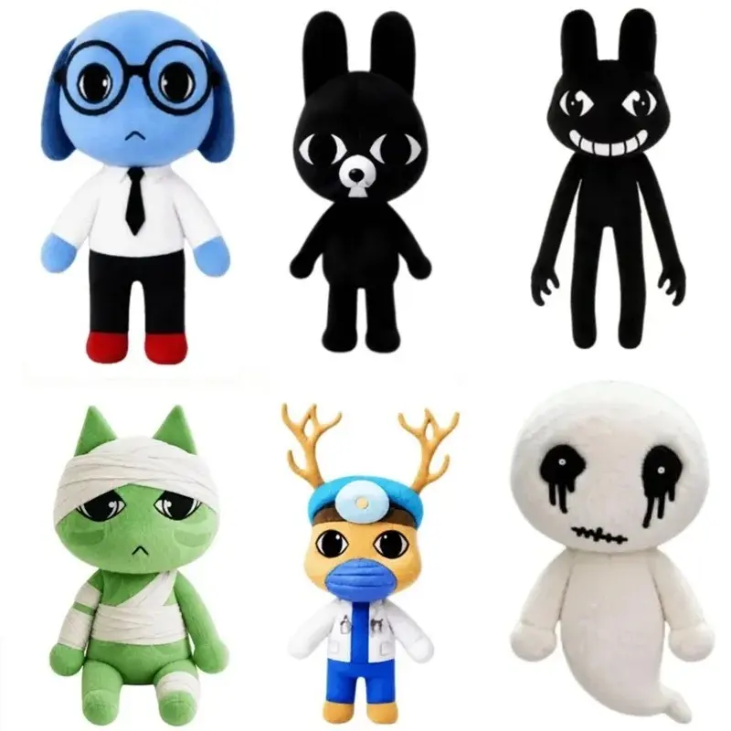 Animal Hospital Plush Toy Horror Game Animal Hospital Anomaly Cat Dog Penguin Bunny Animal Hospital Accessories Birthday Gifts