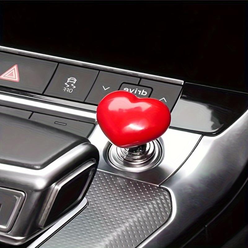1 Piece Car Start Button Sleeve-Durable Pp Material, Easy One-Click Ignition Ring Protector, Improve Car Interior Decoration Effect button decorative sticker cover trim