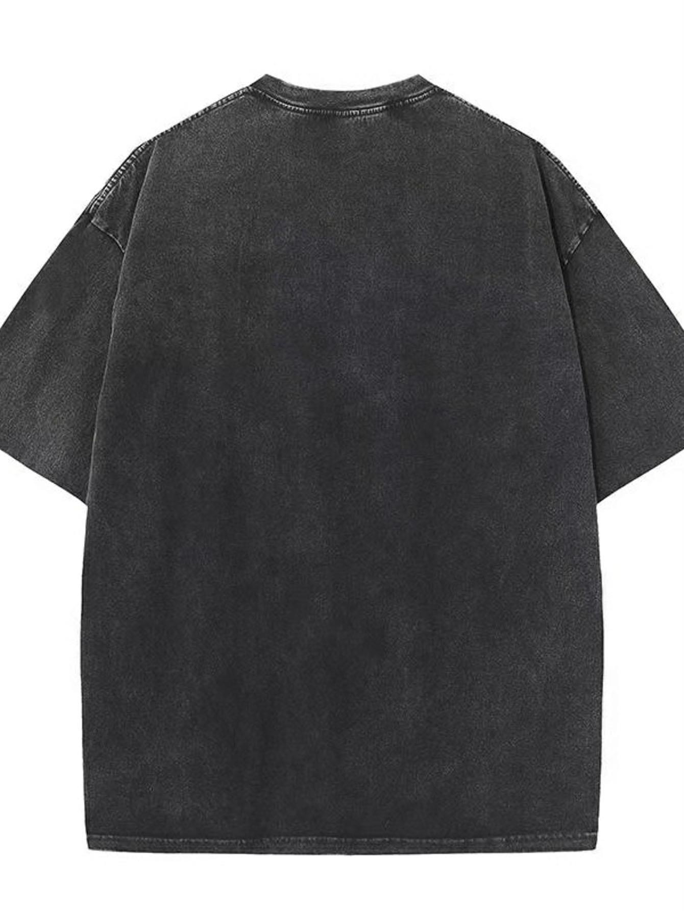 Vintage Washed Black Tshirt Graphic Men Women Clothing Love At First Bite Save A Vampire Donate Blood Retro Halloween Shirt Graph Dracula Halloween Menswear Top 90s tees cotton t-shirt