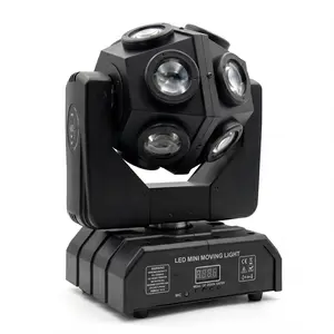 Pour Choices Disco LED Lights – RGB Laser Party Lights, Voice-Activated DJ Stage Lighting for Home, Wedding, Bar & Holiday Events