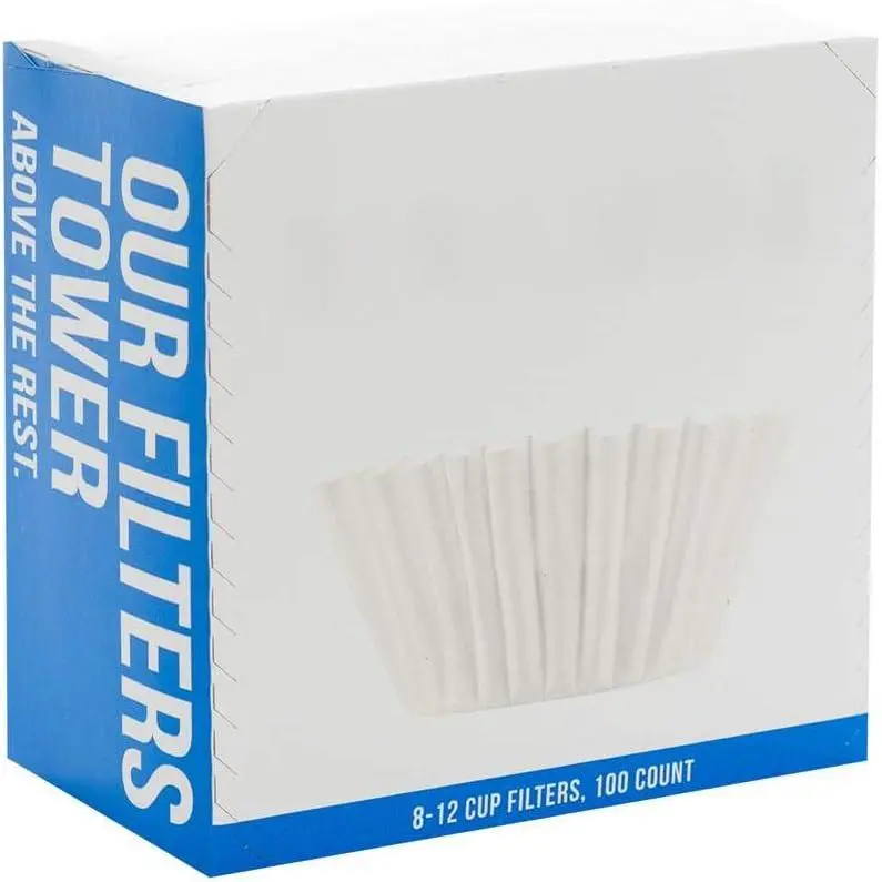 Coffee Filters, 8/12-Cup Size, 100/Pack (2pack)