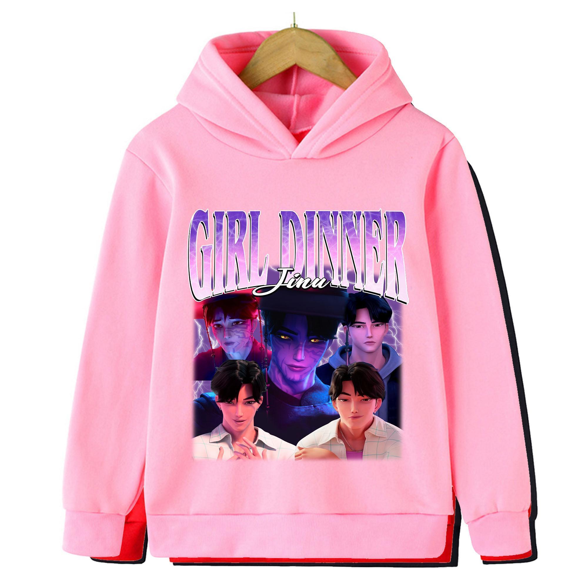 Kpop Witch Hunt Children's clothing, including men's and women's spring and autumn hoodies and fashionable sweatshirts