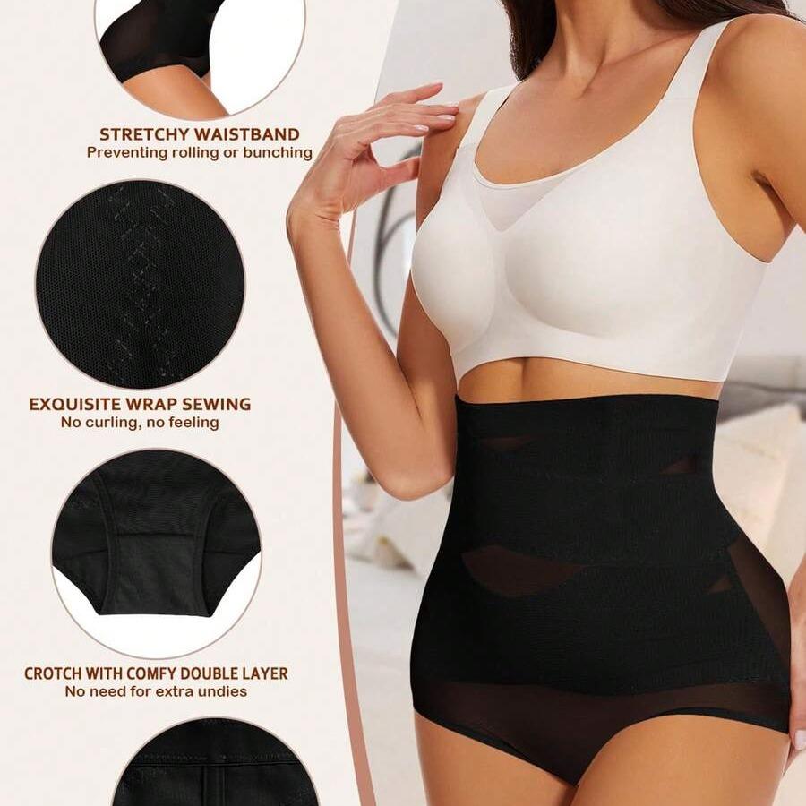 Women Tummy Control Shapewear Panties High Waist Cincher Shaping Underwear Body Shaper Panty Girdle