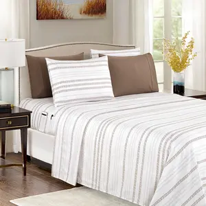 Elegant Softest and Coziest  Sheet Set - 1500 Hotel Quality Microfiber - Deep, Wrinkle Resistant  Floral Bed Sheet Set, Queen, Traci