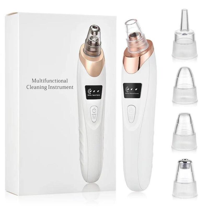 Electric Blackhead Remover, Rechargeable Blackhead Extractor, 3 Levels Adjustable Suction Power, Suction Head, Facial Skin Care Tool, Comfort Electric Blackhead Remover, Rechargeable Blackhead Extractor, 3 Levels Adjustable Suction Power, Suction Head, Facial Skin Care Tool, Comfort