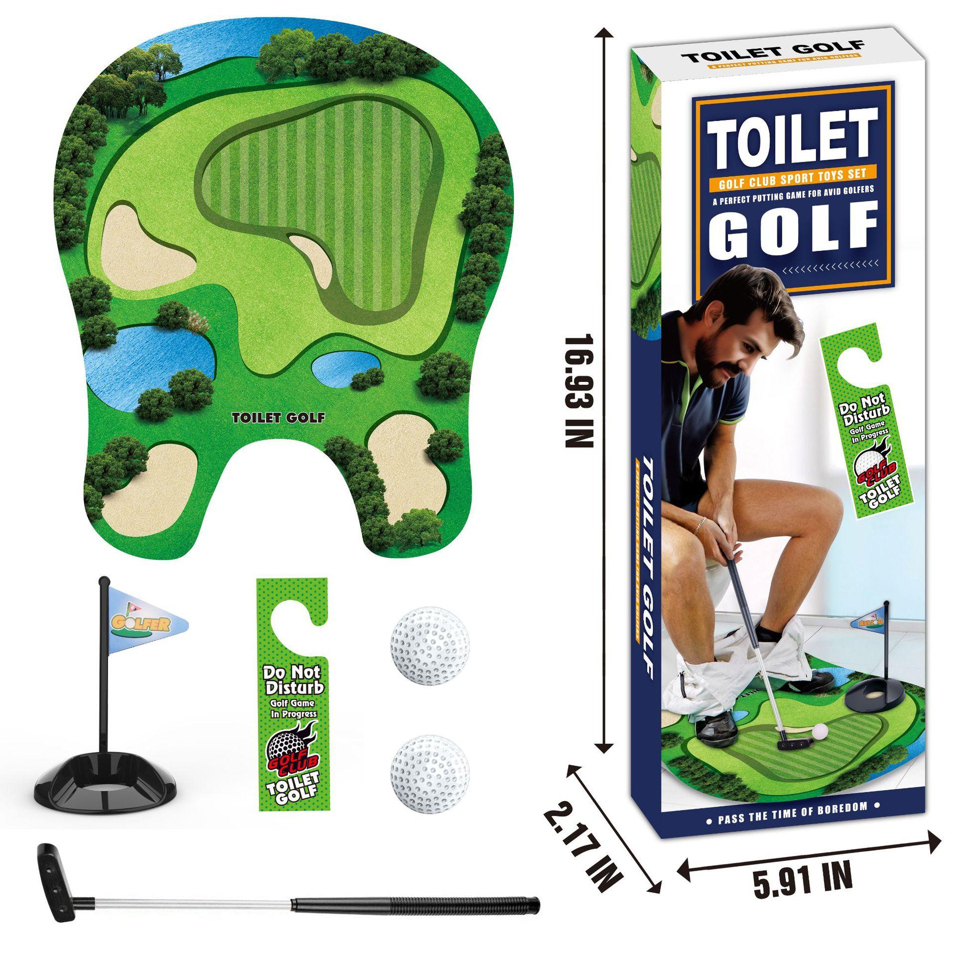 Mini Toilet Golf Set 6-Piece Desk Putting Game for Adults Kids Funny Office Toy Gift Family Fun Trending Gadget Mini Toilet Golf Set 6-Piece Desk Putting Game for Adults Kids Funny Office Toy Gift Family Fun Trending Gadget