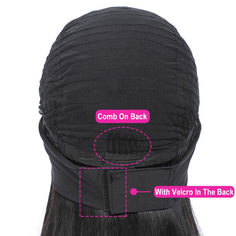 Bling Hair Headband Wig Human Hair Short Curly Wig For Women Glueless Kinky Curly Cheap Wig Fall Machine Made Non Lace Brazilian Remy Hair TikTokShopHolidayHaul