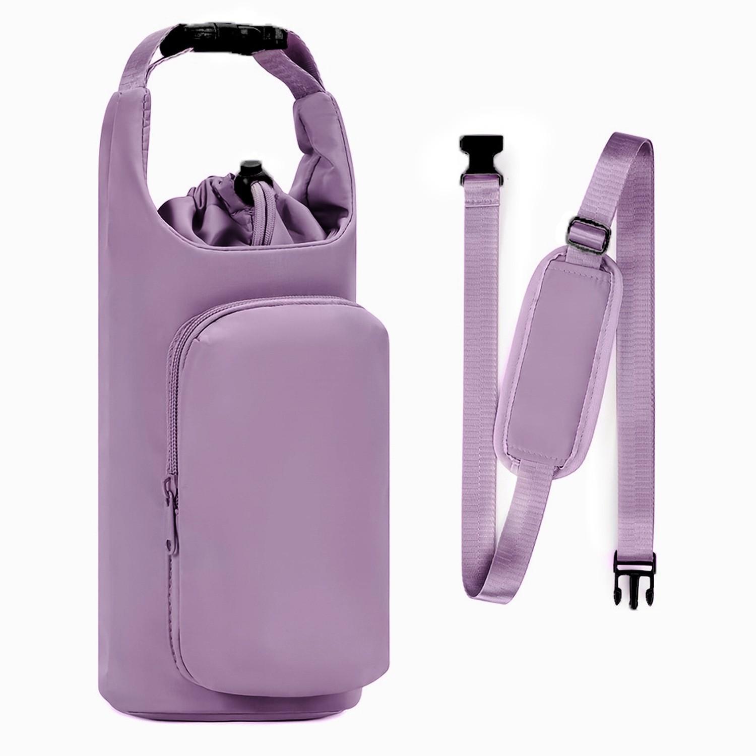 nsulated Thermos Bottle Cover, Portable Water Bottle Sleeve with Strap, Durable Protective Cover for Outdoor Sports, Hiking, Travel, Water-resistant Flask Case for Camping