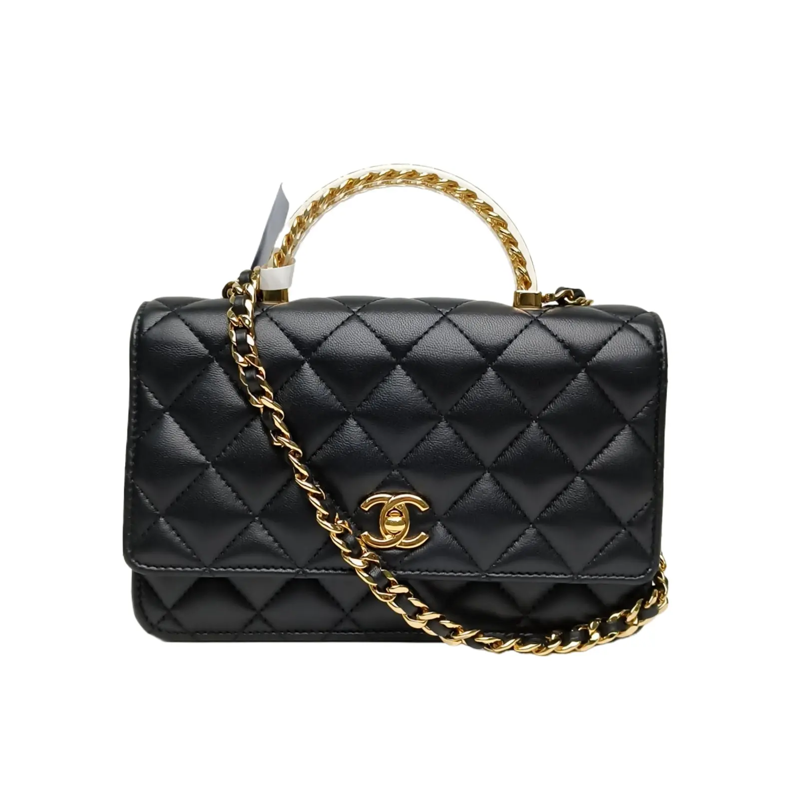 Pre-owned CHANEL [alea]CF woc Black and Gold 【deposit;200,BP4384】 P236172152