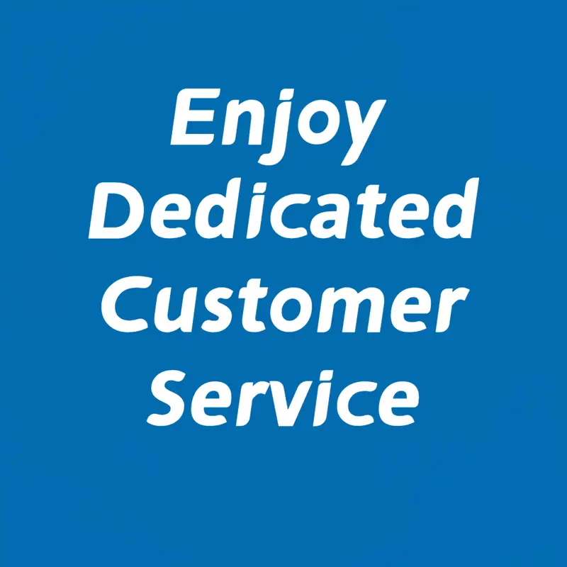 Enjoy Dedicated Customer Service (Thanks for your support)