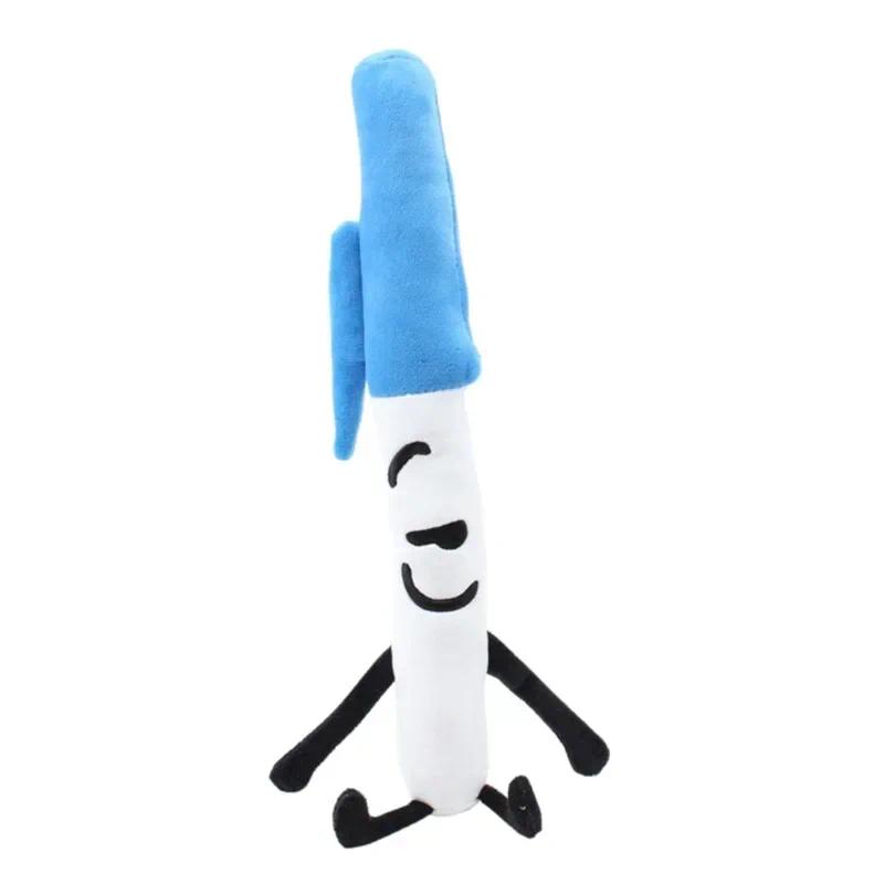 Battle for Dream Island BFDI Plush Toy Caroon Doll Soft Stuffed Figure Marker Pen Fries Bottle Nail Pie Boy Girls Birthday Gifts