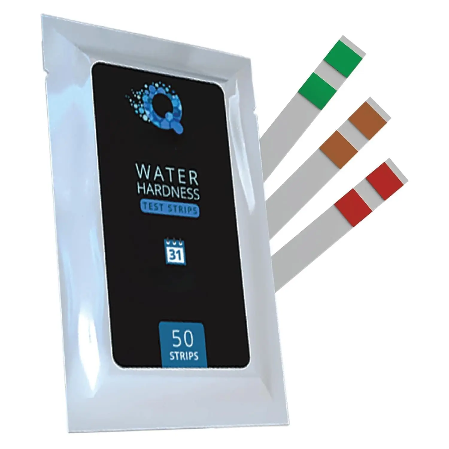 Water Hardness Test Kit - DoubleCheck 50 Strips - Hard Water Testing Kit – Tests Calcium & Magnesium (0–425 PPM) – for Tap, Well, Drinking, Pool,  & Dishwasher