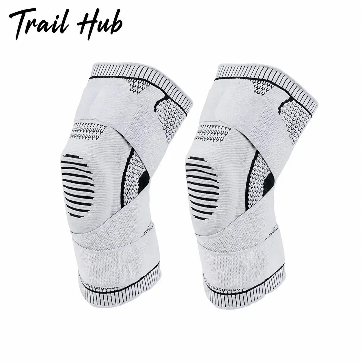Premium Dual-Pack Knee Support Sleeves with Graduated Compression for Active Recovery, Injury Prevention, and Enhanced Stability During Running, Basketball, Weight Training, and Daily Fitness Activities—Unisex Fit for Men and Women