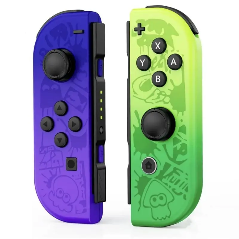2026 New Model,Suitable for gamepad controllers, L/R wireless controllers for Switch/Lite/OLED, cool replacement controllers with dual vibration function, wake-up switch controller switch Switch replacement parts, Console Accessory