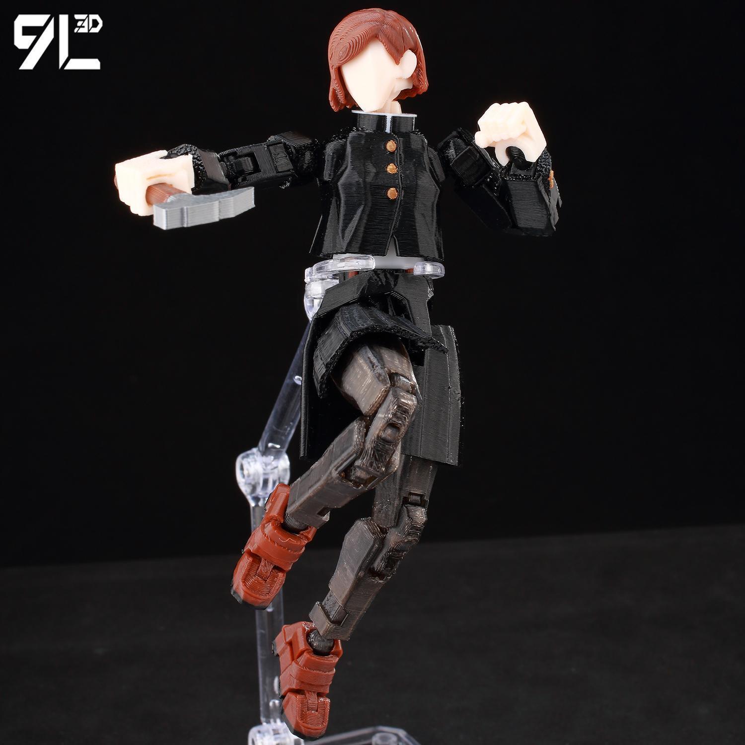 9L3D T13 Jujutsu Kaisen Itadori Figure LUCKY13 Training Ver. JJK Titan13 Multi-Jointed Movable Dummy13 Stress Relief Toys Gifts popular