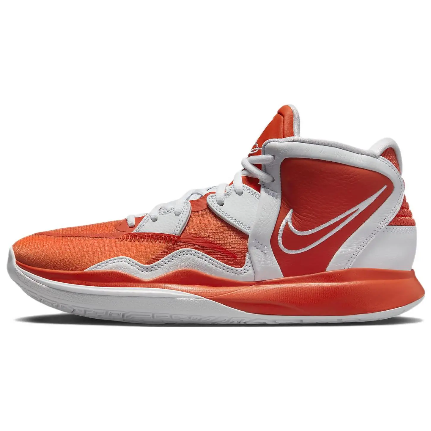Nike Kyrie Infinity Basketball Shoes for Men and Women – Slip-Resistant, Cushioned, Durable, Mid-Cut, Orange Verifiable, with credentials and supporting global authentication