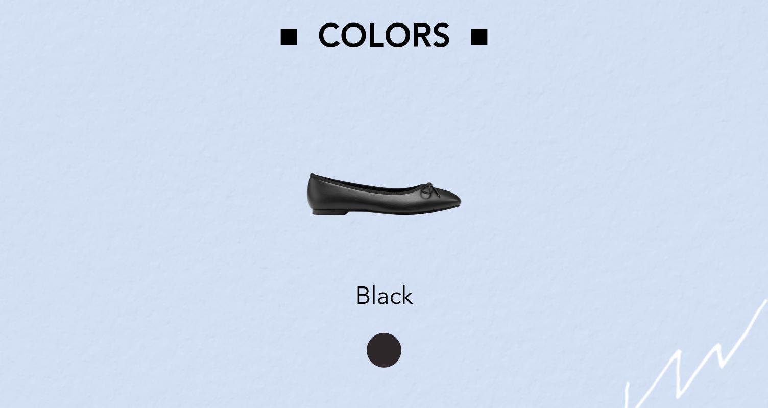 Cider [size 6-11] RECYCLED LEATHER BOWKNOT BALLET FLATS