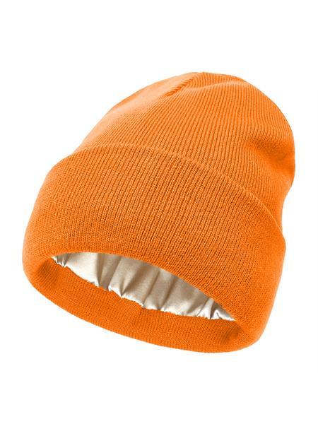 Solid Color Beanie Hats for Men, Boyfriend Gifts, Fall & Winter Outdoor Knitting Warm Hat for Men & Women, Fitted Hat, Daily Clothing Decor