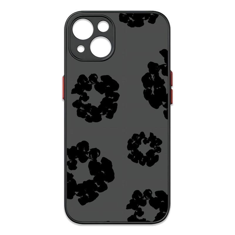 Luxury D-Denims T-Tears Soft TPU Phone Case with Matte Back Cover, Christmas-Themed Mobile Phone Accessories for iPhone 16 15 14 13 12 11 Mini Pro Max X XR XS Max 7 8 6 6s Plus, Iphone 12