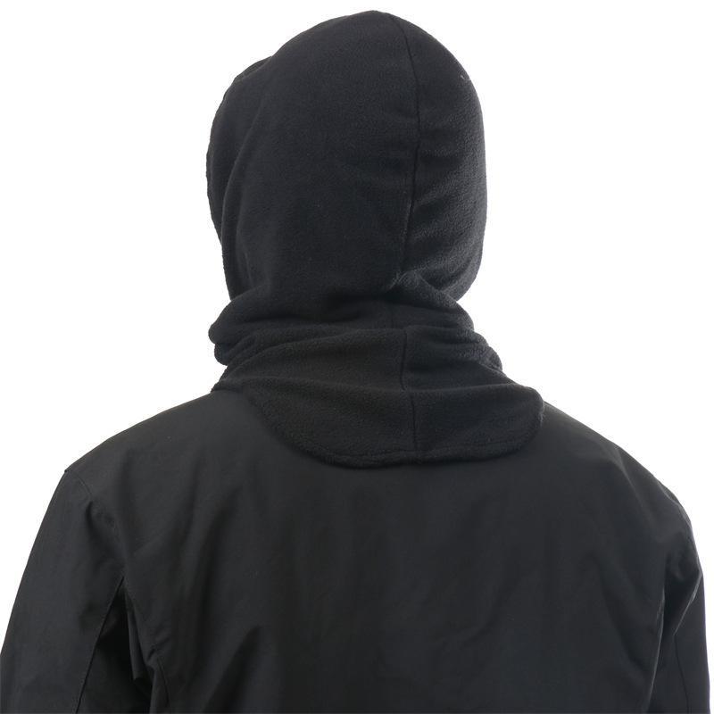 2-Pack Winter Balaclava Face Mask and Full Head Cover Hat - Windproof and Warm Face Mask with Full Coverage of Neck and Chin, Adjustable Drawstring and Soft Lining - Unisex Suitable for Outdoor Skiing, Cycling, Snow Sports - Durable Textile Fabric (Black)