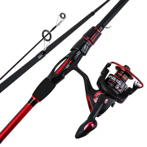 1.8m Telescopic Fishing Rod Set, Portable Fish Pole, Non-Slip Handle, Smooth Reel, Freshwater Saltwater Compatible