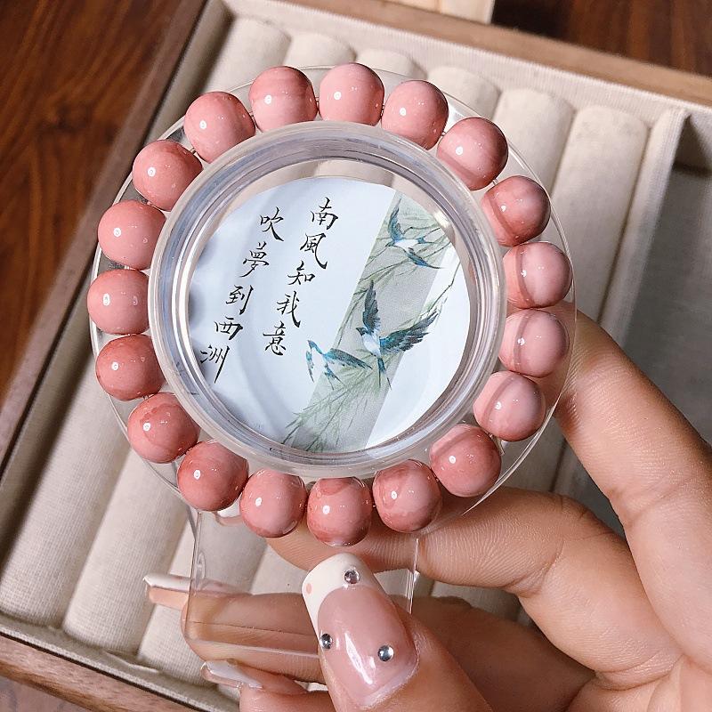 New Chinese-style ceramic bracelet for women: A unique, versatile and high-end ceramic bracelet accessory for summer