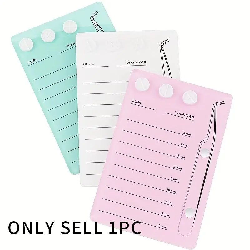 1PC Eyelash Extension Scale Holder Magnetic Acrylic Lash Board With Glue Pallet Cup False Eyelashes Pad Lash Cosmetic Makeup Tools makeup Eyelash Bonding Tools