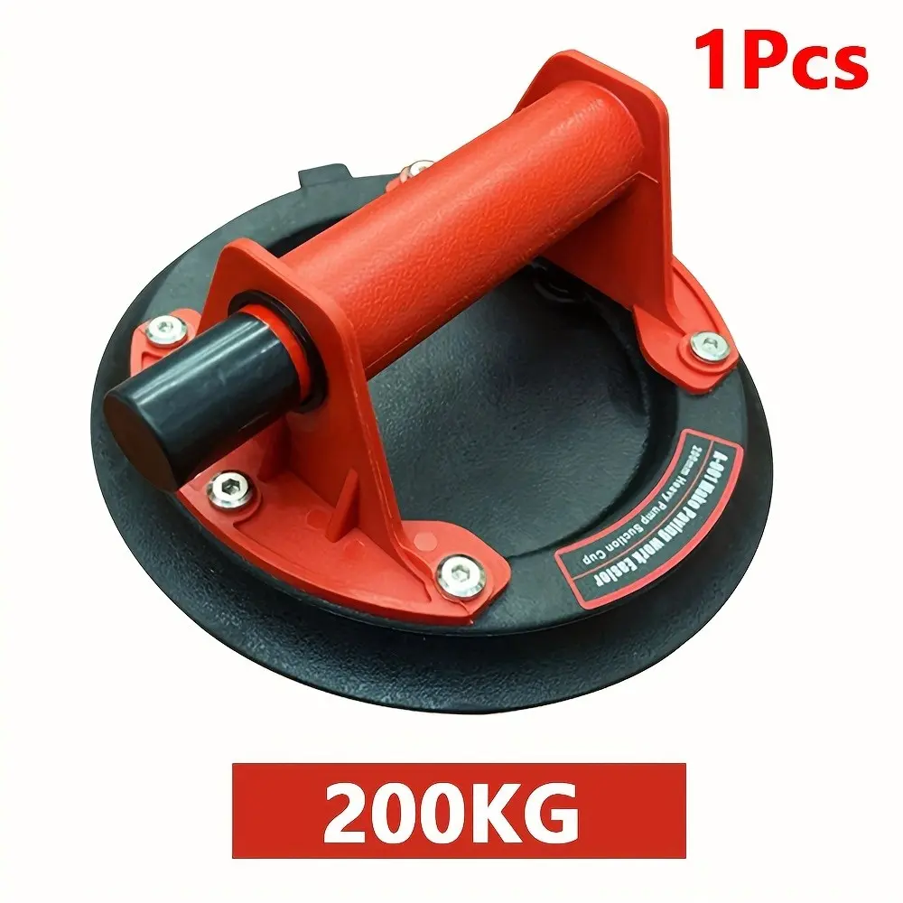 8 Inch Glass Suction Cup, Tile Suction Tool, Handheld Vacuum Glass Lifter, Suitable for Windshield/tile/granite/window Replacement, 200kg Capacity