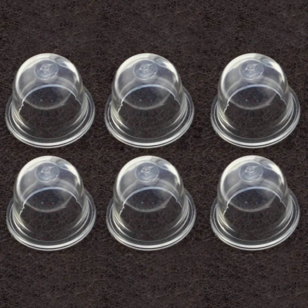 6-Pack 561635001 Plastic Carburetor Priming Bulb Pump for Homelite, Stihl Weedeater String Trimmer, Backpack Blower (for Trimmer Users) – Replaces Zama 0057003, 0057004, Echo 12538108660 (Standard Inches/MM Size)