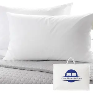 Authentic ' Luminesse  Green Label Luxury 2 count Soft Pillow, White, Standard (Pack of 2)