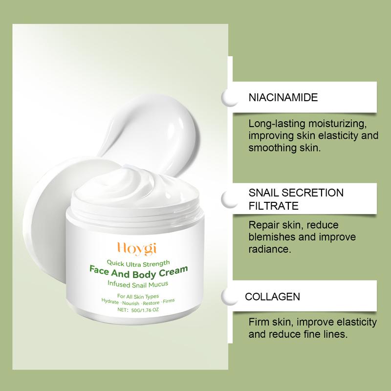 Hoygi Moisturizing Face Body Cream Gentle Skin Moisturizing, Hydrating, Firming And Smoothing Skin Care Face Body Cream Moisturizer Repair