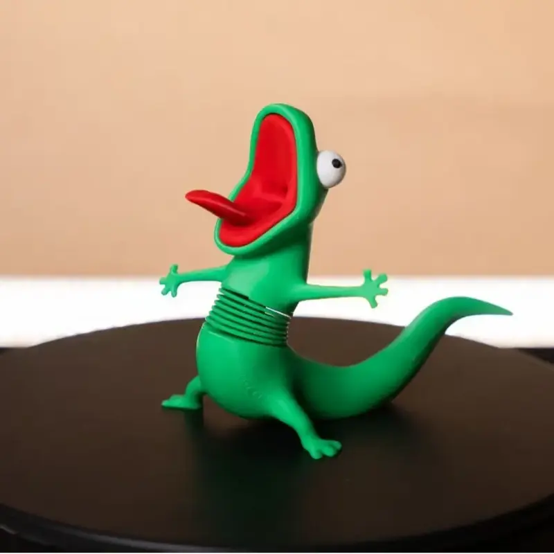 Lizard Memes Spring Toy, Fun Stress Relief Decoration, Cute Reptile ...