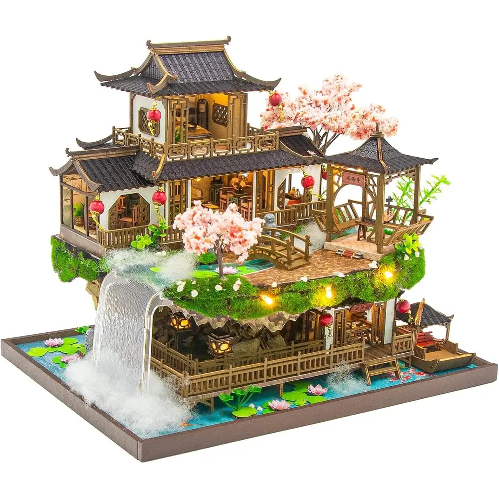 Spilay DIY Miniature House Kit for Adults, Fairyland Miniature Dollhouse