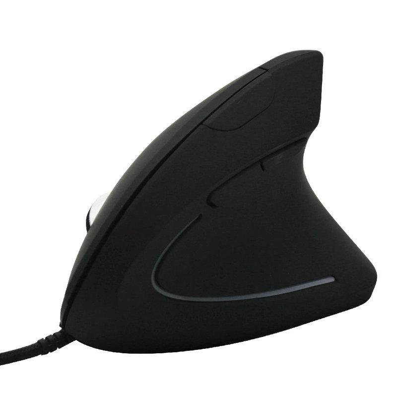 Vertical Wireless Mouse for Computer, Rechargeable, Upright Grip, Large Hand Size, Bluetooth USB Wireless Charging