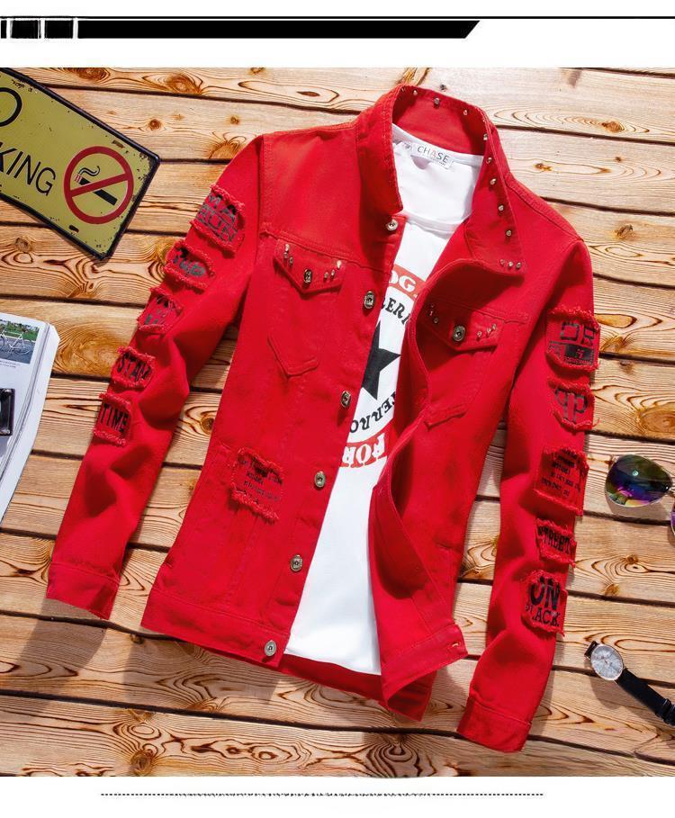 sets for men clothing Spring Autumn Mens Denim Jacket + Jeans Pants Set Fashion Single Breasted Coat Trousers Two Piece Denim suit Clothes Sleeve Sleeved Basic Formal Menswear 2 Piece Denim Outfit Jean Jacket and Jeans Set Denim Set (Belt not include