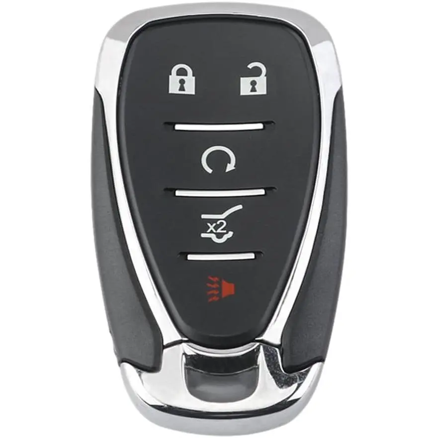 Key Fob Cover Shell Case Replacement 5 Buttons Key Fob Remote Control Shell Case - Compatible for Chevrolet Equinox 2018-2021 for Chevrolet Blazer 2019-2020 - Replace Part M3N-40821302 HYQ4AA