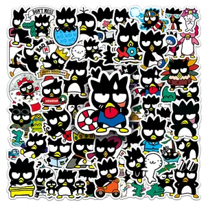 50pcs Badbadtz Maru Anime Waterproof Stickers,Funny Penguin Meme stickers,cool Penguin Cartoon Vinyl Stickers for Water Bottle, Laptop, or Scrapbook,SchoolStudents Notebook Accessory