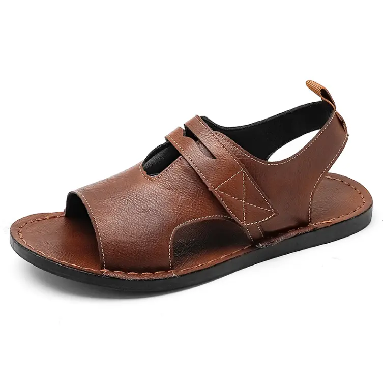 2026 New Men'S Sandals, Stylish Roman Beach Shoes for Outdoor Wear, Open-Toe Men'S Footwear, Dropshipping Available daily outing