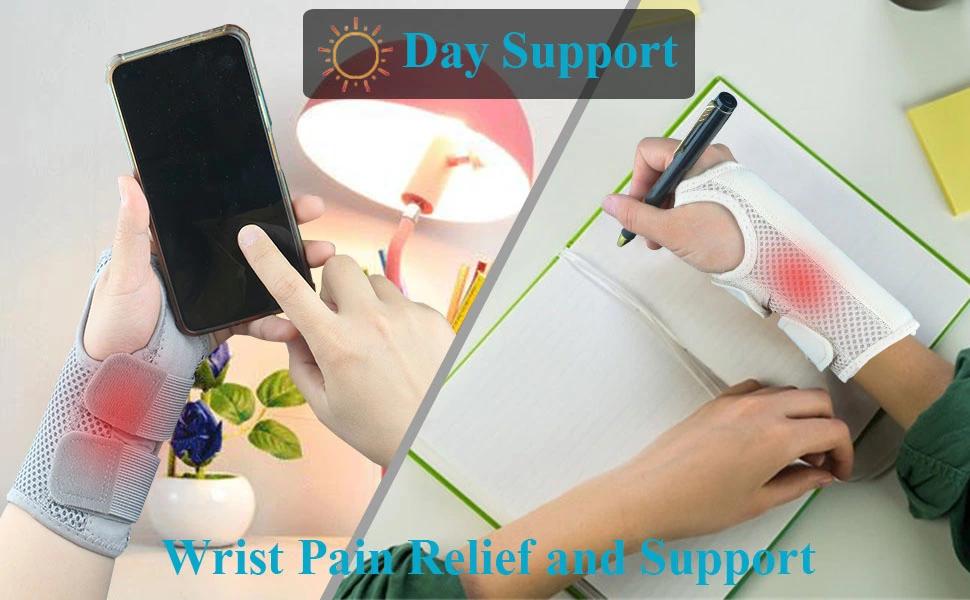 THE WELL KEPT Carpal Tunnel Wrist Brace, Adjustable Wrist Support Brace, Night Wrist Sleep Supports Splints Arm Stabilizer