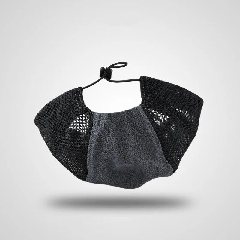 Korean Style Quick-dry Mesh Baseball Caps Men Women Soft Short Brim Breathable Snapback 5 Panel Hat Outdoor Camping Fishing Hats