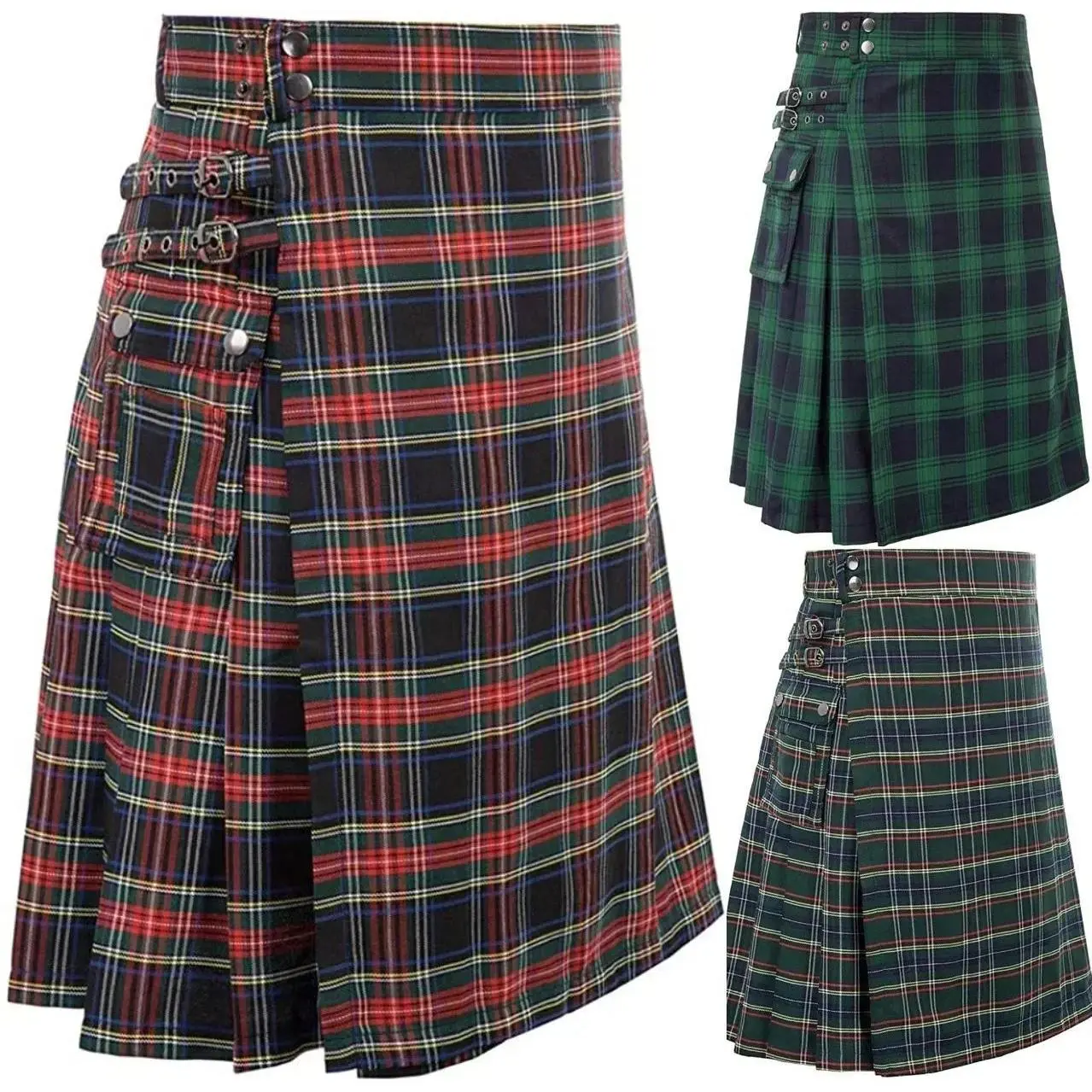 Scottish Men's Tartan Kilts - Highland Light Weight Value Kilt | Embrace Your Heritage with Comfort