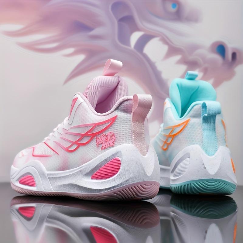 Couple's street-style basketball shoes, professional and stylish low-top design, non-slip, breathable and wear-resistant, suitable for indoor games, casual sports training, and all seasons.
