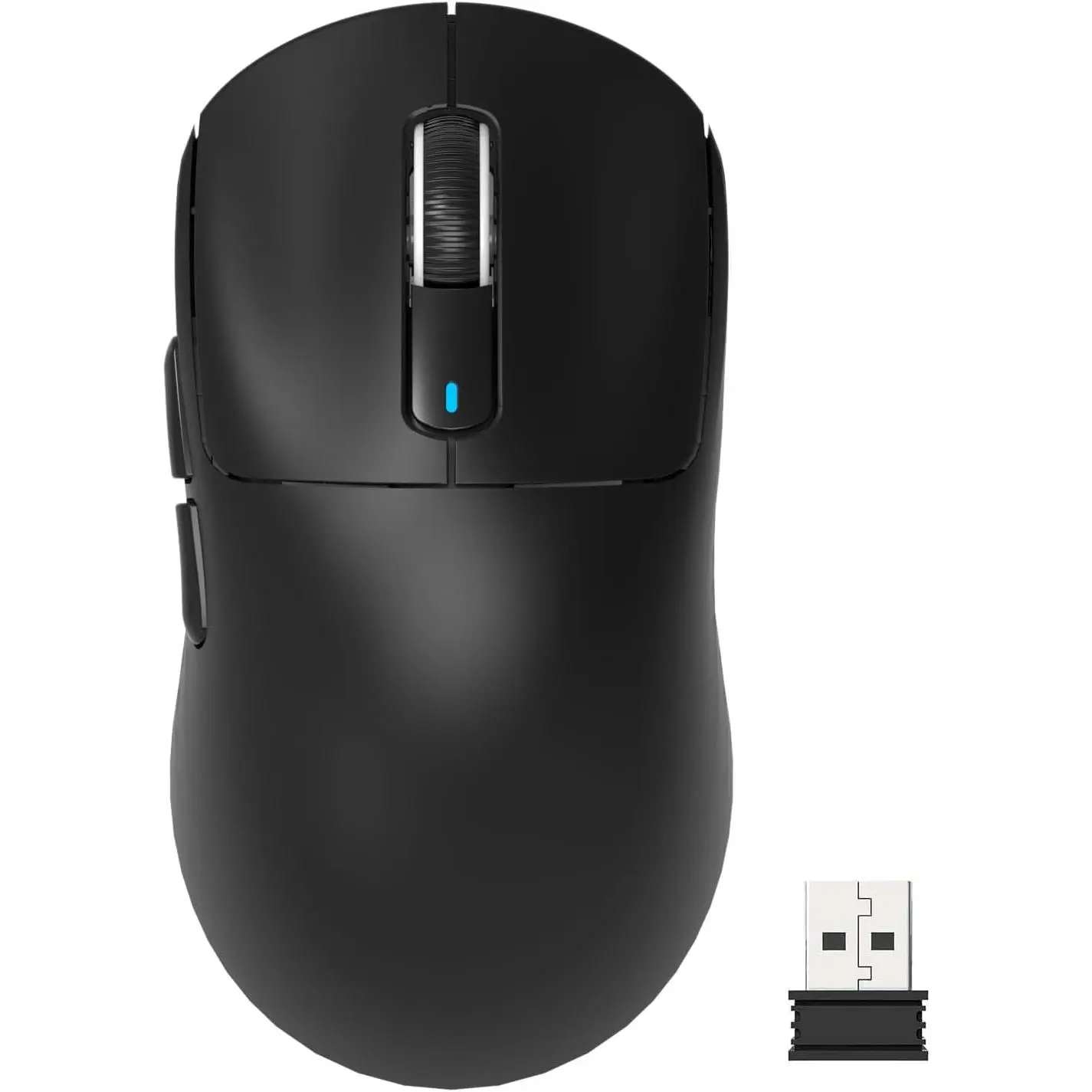 X3 Lightweight  Gaming  with Tri-Mode 2.4G/USB-C Wired/,Up to 26K DPI, PAW3395 Optical Sensor,Kailh GM8.0 ,5 programmable Buttons for PC/Win/(Black)