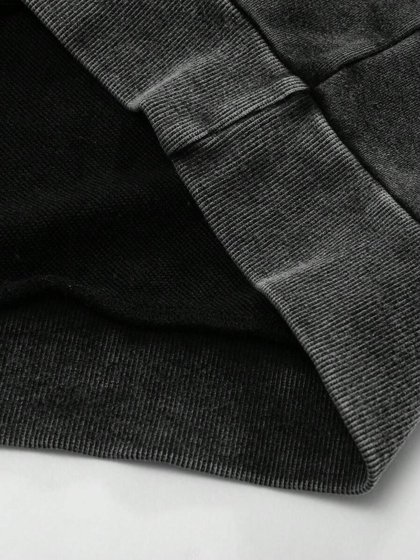 Men's Fashionable Street Character Print Hoodie, Loose Casual Long Sleeve Hooded Sweatshirt for Fall & Winter, Men's Clothes for Daily Wear