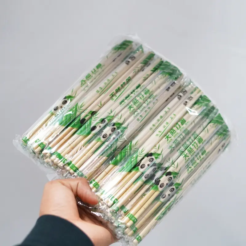100Pairs Disposable Bamboo Wood Chopsticks Restaurant Individual Package Chop Sticks Hashi Sushi Food Stick Tableware Cutlery