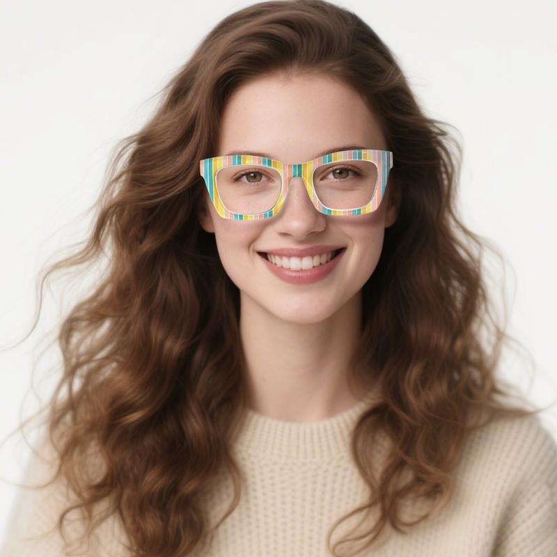 DEAAOK 4-Pack Oprah Style Reading Glasses for Women Blue Light Blocking Stylish Oversized Computer Readers Spring Hinge