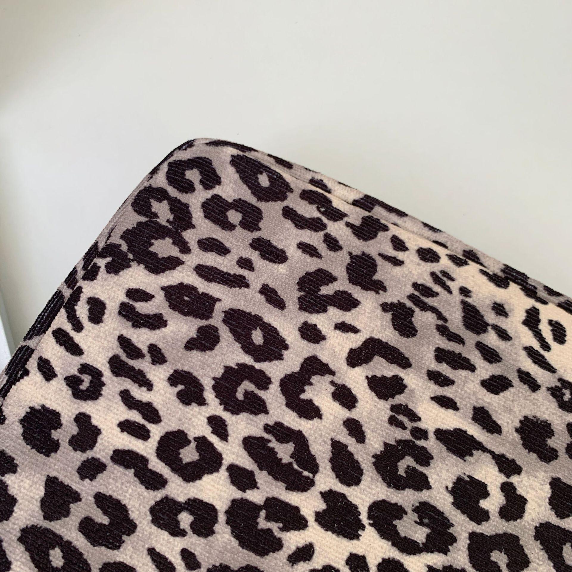 Leopard Print Laptop Sleeve For Ipad Air6 Pro11 Macbook Air13.3 13.6 Pro14 15 Dell Huawei Samsung 15.6 16 Inch Shockproof Bag