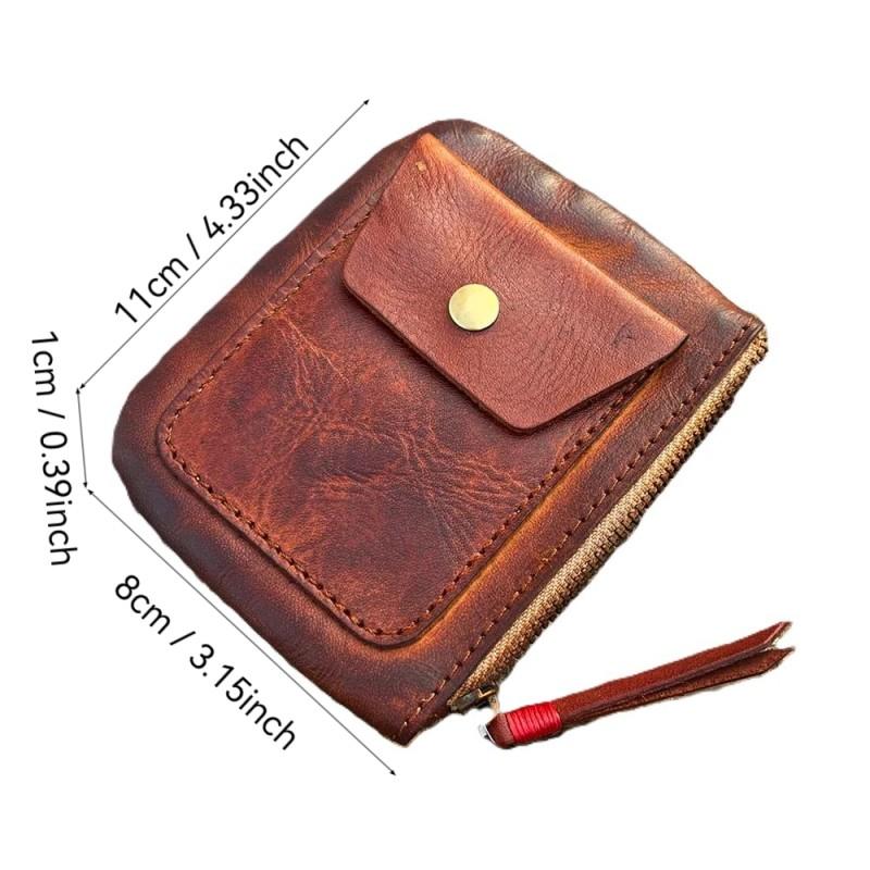 Stop wrapping gift cards in plastic bags.  This handmade genuine leather pouch is the holiday wish itself. Small, exquisite, and unforgettable.