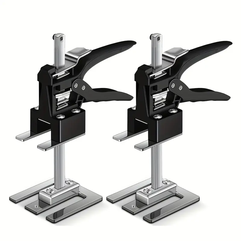 2 Pack Lever Jack 120kg Capacity 4 Inch Lift Height Multi - purpose Bottle Jack for Door Window Installation Furniture Moving Woodworking Tools