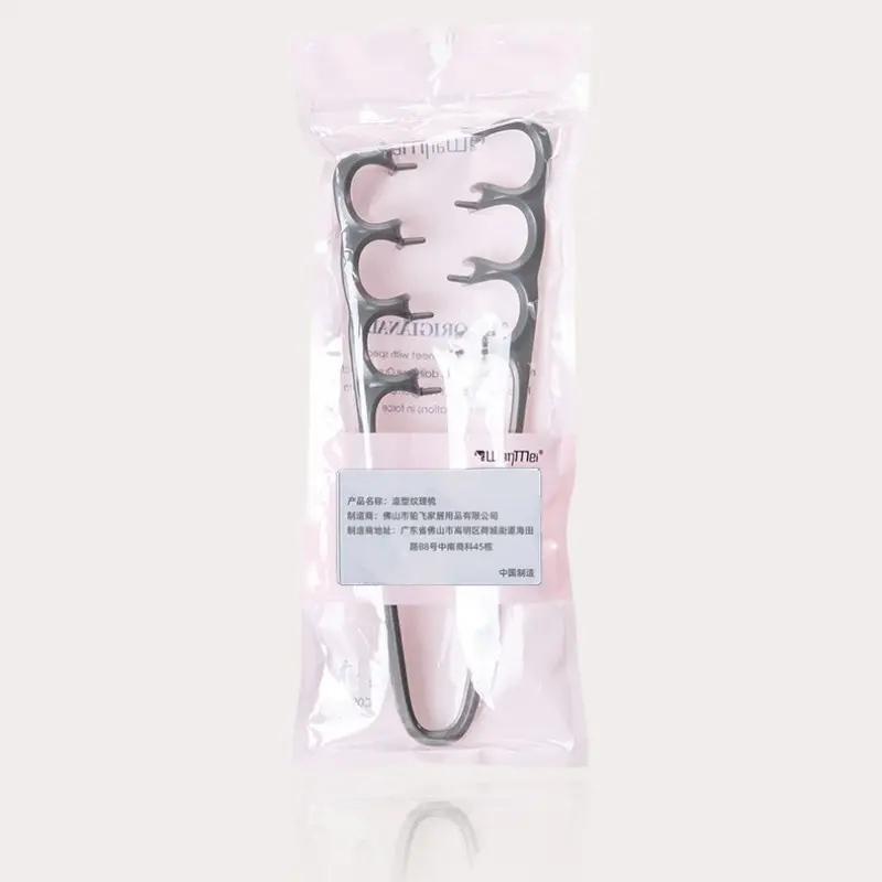 New Generation Dual Texture Comb, Volumizing Hair Styling Brush, Volumizer Brush, Covers Parting Lines, Fringe Concealer, Unisex Beauty Comb
